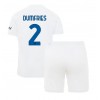 Inter Milan Denzel Dumfries #2 Auswärtstrikot 2023-24 Kurzarm (+ kurze hosen)